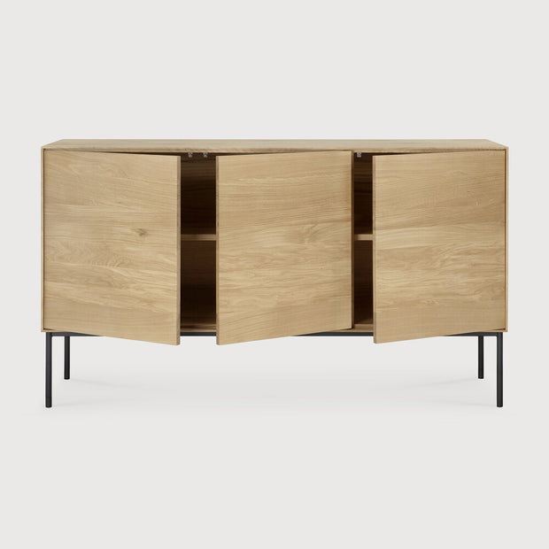 ETHNICRAFT OAK WHITEBIRD SIDEBOARD, 3 DOORS