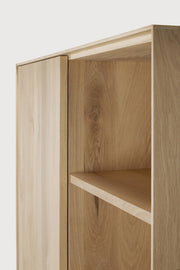 ETHNICRAFT OAK WHITEBIRD STORAGE CUPBOARD