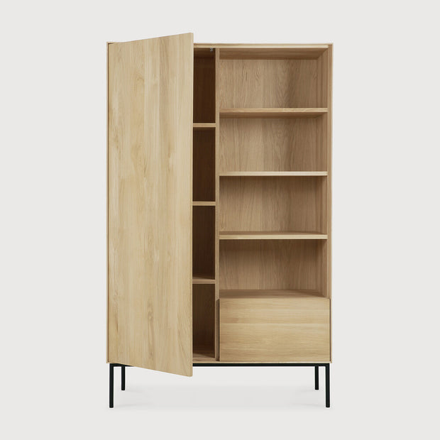 ETHNICRAFT OAK WHITEBIRD STORAGE CUPBOARD
