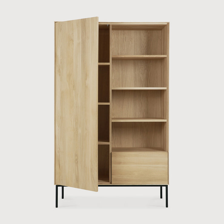 ETHNICRAFT OAK WHITEBIRD STORAGE CUPBOARD