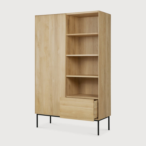 ETHNICRAFT OAK WHITEBIRD STORAGE CUPBOARD