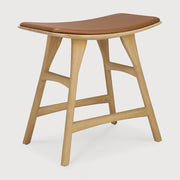 ETHNICRAFT OSSO DINING STOOL LOW