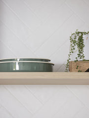 ENAMEL ROUND BAKING TRAY