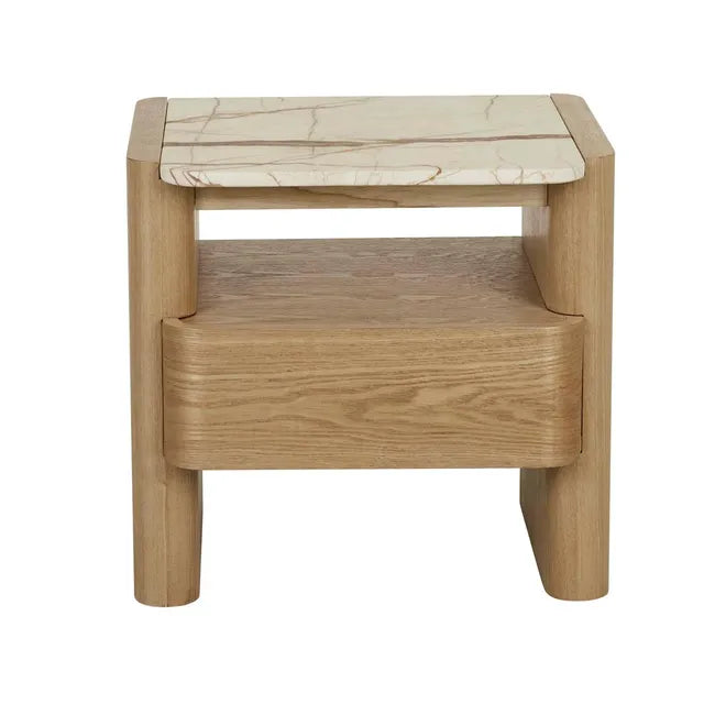 GLOBEWEST FLOYD MARBLE BEDSIDE