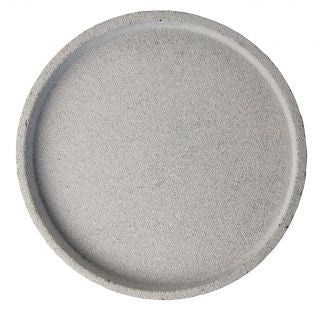 CONCRETE ROUND TRAY - The Banyan Tree Furniture & Homewares