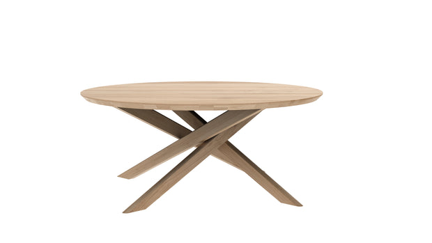 ETHNICRAFT OAK MIKADO COFFEE TABLE - The Banyan Tree Furniture & Homewares