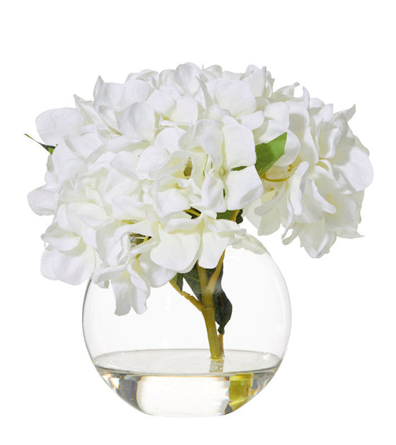 HYDRANGEA SPHERE | WHITE – The Banyan Tree Furniture & Homewares