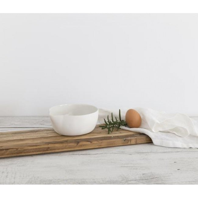 FLAX BOWL WITH POURER - The Banyan Tree Furniture & Homewares