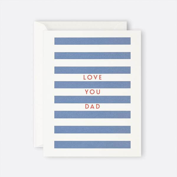 LOVE YOU DAD CARD