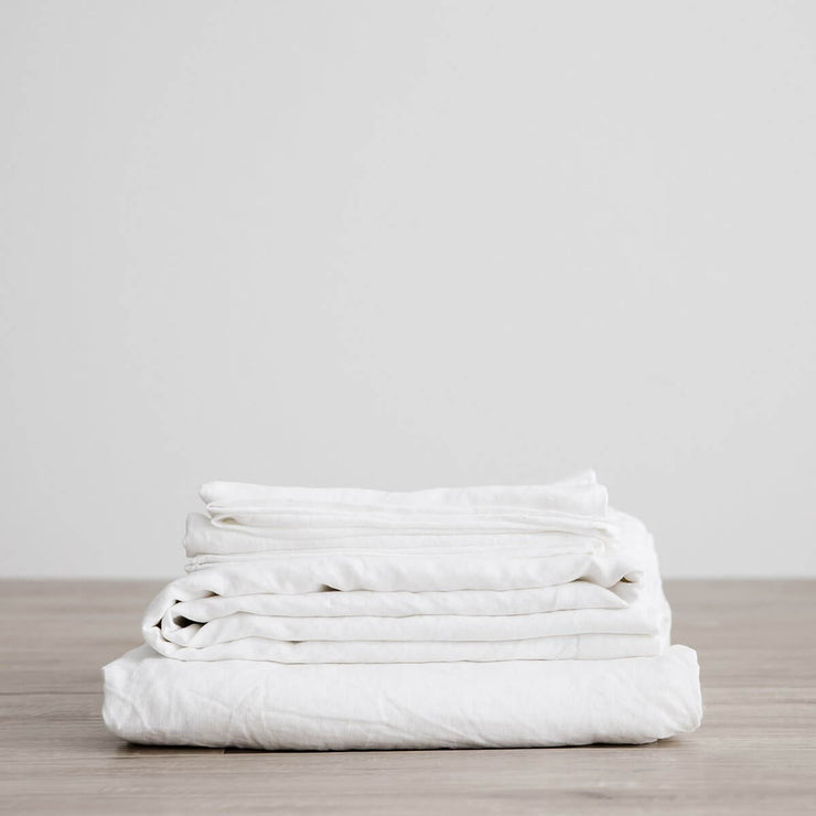 CULTIVER LINEN SHEET SET - CONTACT US TO PLACE AN ORDER