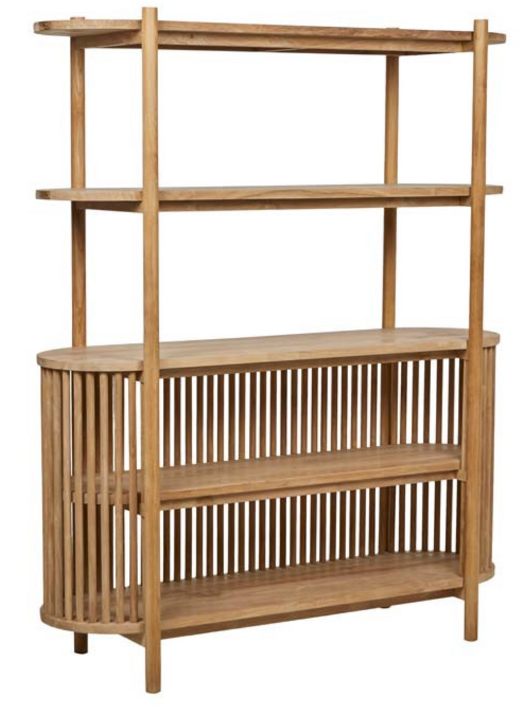 GLOBEWEST TULLY BOOKCASE - The Banyan Tree Furniture & Homewares
