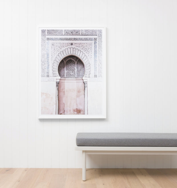 MOROCCAN ARCH · FRAMED PRINT - The Banyan Tree Furniture & Homewares