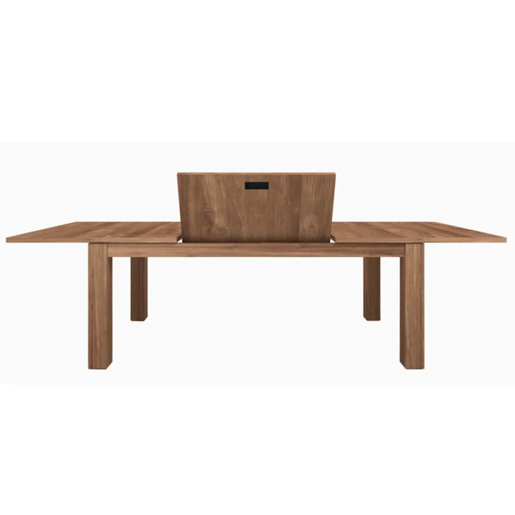 ETHNICRAFT TEAK STRETCH EXTENSION DINING TABLE
