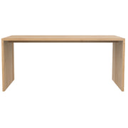 ETHNICRAFT U OAK DESK - The Banyan Tree Furniture & Homewares