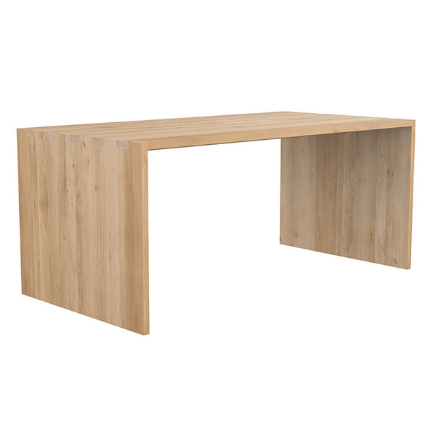 ETHNICRAFT U OAK DESK - The Banyan Tree Furniture & Homewares