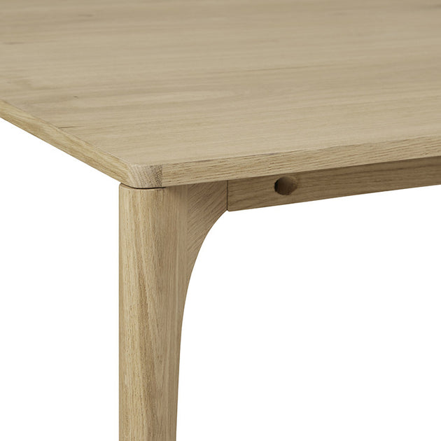 GLOBEWEST HUXLEY CURVE DINING TABLE The Banyan Tree Furniture & Homewares