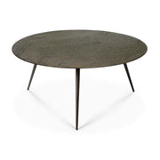 ETHNICRAFT LUNA COFFEE TABLE LAVA WHISKEY 80