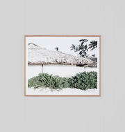 ISLAND SHELTER | FRAMED PRINT - The Banyan Tree Furniture & Homewares